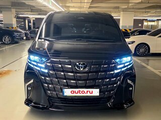 2024 Toyota Alphard IV, чёрный, 9459099 рублей, вид 2