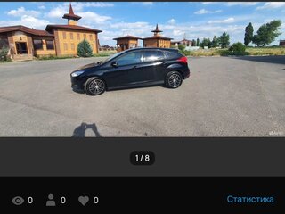 2016 Ford Focus III Рестайлинг, чёрный, 1000000 рублей, вид 2