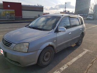 2002 Kia Carens I (RS) Рестайлинг, серебристый, 190000 рублей, вид 2
