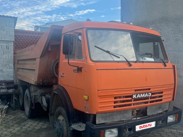2006 КамАЗ 5511, оранжевый, 1390000 рублей