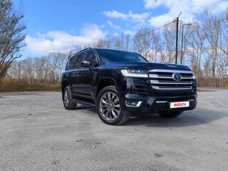 2021 Toyota Land Cruiser 300 Series, чёрный, 11900000 рублей, вид 5
