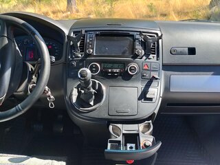 2008 Volkswagen Multivan T5, чёрный, 2300000 рублей, вид 5