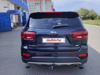 2019 Kia Sorento III Prime Рестайлинг, синий, 3550000 рублей, вид 4