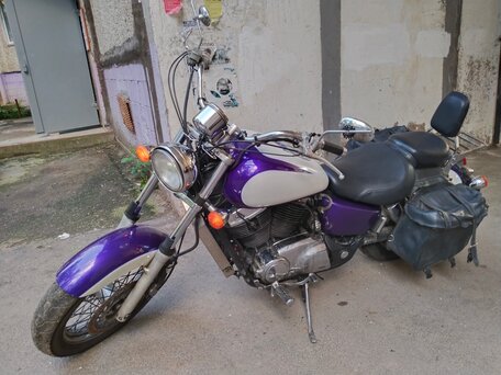 1995 Honda VT 1100, белый, 350000 рублей, вид 3