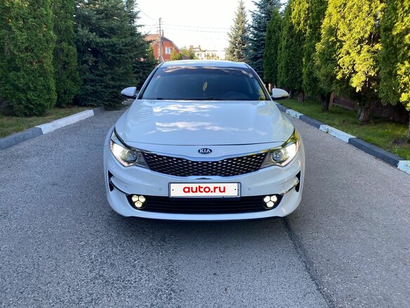 2017 Kia Optima IV, белый, 1550000 рублей - вид 2
