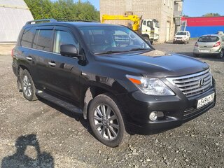 2008 Lexus LX 570 III, чёрный, 3200000 рублей, вид 3