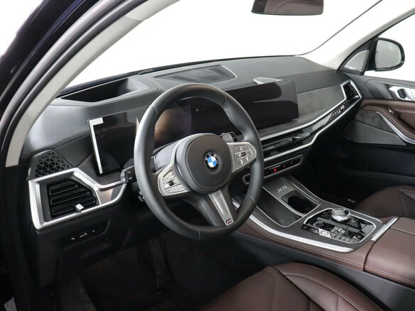 2025 BMW X5 30Li IV (G05/G18) Рестайлинг, синий - вид 9