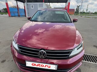 2016 Volkswagen Jetta VI Рестайлинг, красный, 1250000 рублей, вид 1