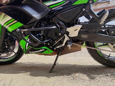 2017 Kawasaki Ninja 650, зелёный, 600000 рублей, вид 5