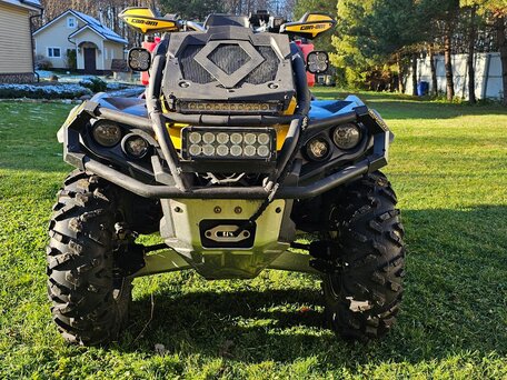 2013 BRP Can-Am Outlander X MR 1000R, жёлтый, 1250000 рублей, вид 1