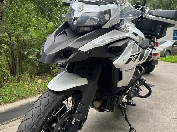 2022 Benelli TRK 502 X, белый, 409000 рублей - вид 7