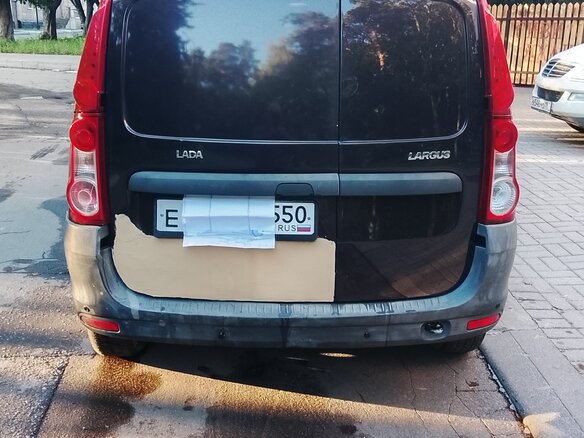 2017 Lada (ВАЗ) Largus I, коричневый, 620000 рублей - вид 6