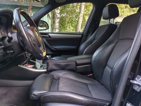 2014 BMW X3 20i xDrive II (F25) Рестайлинг, чёрный - вид 5