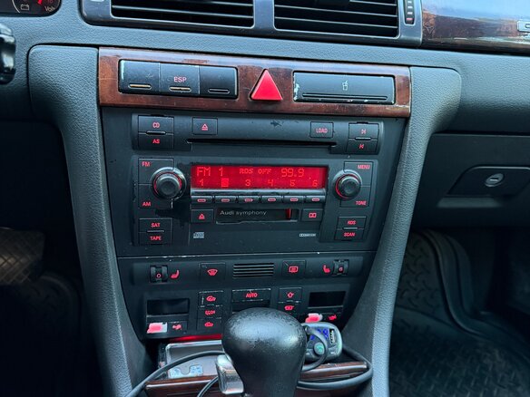 2004 Audi A6 II (C5) Рестайлинг, чёрный - вид 14
