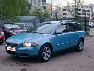 2005 Volvo V50 I, голубой, 830000 рублей, вид 1