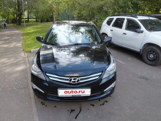 2015 Hyundai Solaris I Рестайлинг, чёрный, 850000 рублей, вид 1