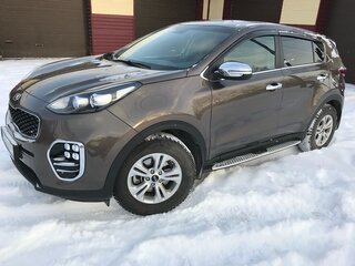 2017 Kia Sportage IV, коричневый, 1300000 рублей, вид 1