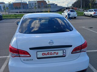 2017 Nissan Almera III (G15), белый, 550000 рублей, вид 4