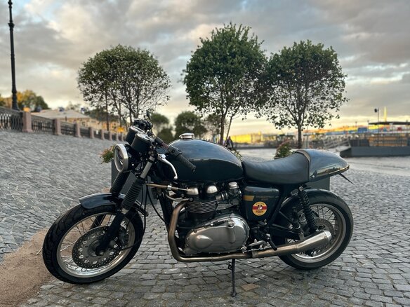 2009 Triumph Thruxton, серый, 1000000 рублей - вид 10