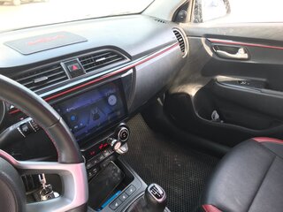 2019 Kia Rio IV, чёрный, 1300000 рублей, вид 4