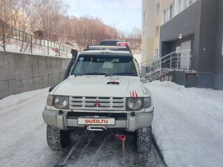 1999 Mitsubishi Pajero II Рестайлинг, белый, 1300000 рублей, вид 1