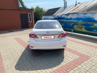2012 Toyota Corolla X (E140, E150) Рестайлинг, белый, 900000 рублей, вид 5