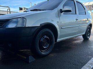 2009 Renault Logan I, серый, 255000 рублей, вид 4