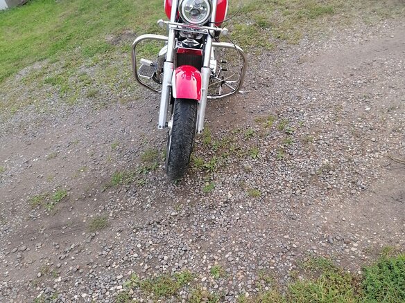1995 Honda VT 1100, красный, 400000 рублей - вид 5