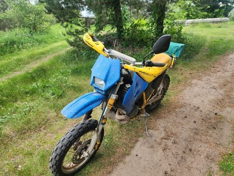 1998 Sachs ZZ 125, синий, 105000 рублей, вид 1