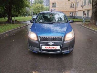 2008 Chevrolet Aveo I Рестайлинг, синий, 400000 рублей, вид 2