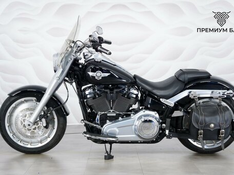2017 Harley-Davidson Fat Boy, чёрный, 1849000 рублей, вид 2
