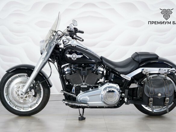 2017 Harley-Davidson Fat Boy, чёрный, 1849000 рублей - вид 1