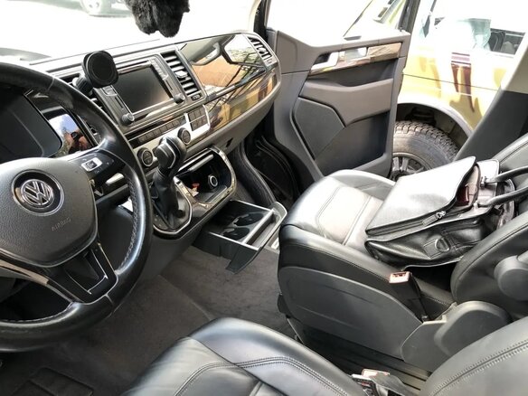 2018 Volkswagen Multivan T6, чёрный - вид 10