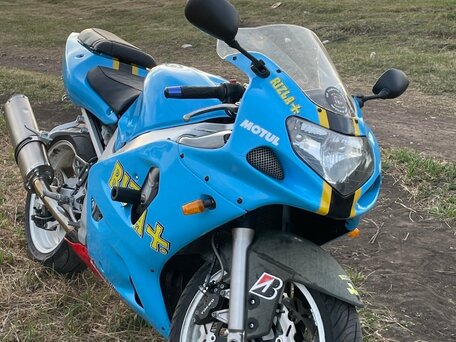 2003 Suzuki GSX-R 600, голубой, 500000 рублей, вид 1