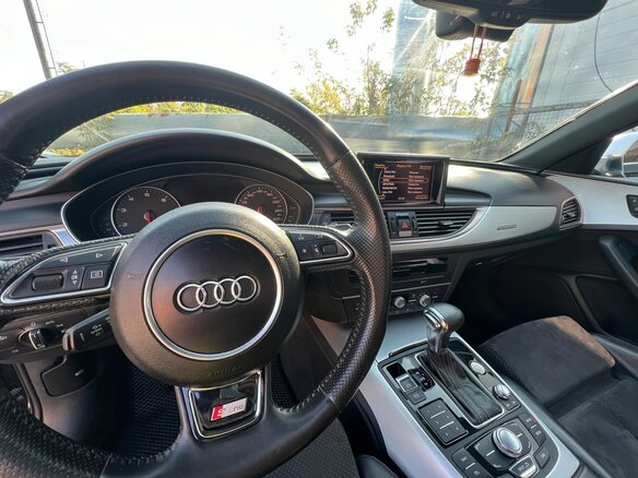 2012 Audi A6 IV (C7), чёрный, 2200000 рублей - вид 12