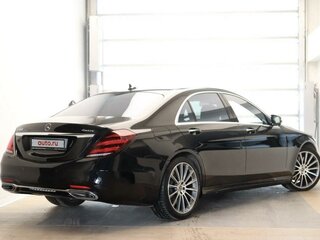 2017 Mercedes-Benz S-Класс 560 VI (W222, C217) Рестайлинг, чёрный, 7300000 рублей, вид 3