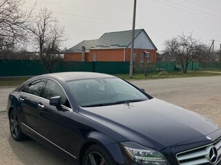 2013 Mercedes-Benz CLS 350 CDI II (C218), синий, 2450000 рублей, вид 1