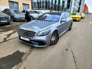 2014 Mercedes-Benz S-Класс 500 Long VI (W222, C217), серебристый, 5000000 рублей, вид 2