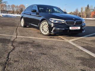 2020 BMW 5 серии 518d VII (G30/G31/G38), чёрный, 3300000 рублей, вид 5