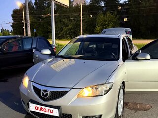 2006 Mazda 3 I (BK) Рестайлинг, бежевый, 300000 рублей, вид 3