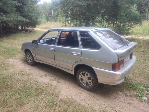 2005 Lada (ВАЗ) 2114, серебристый, 190000 рублей - вид 7
