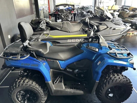 2022 BRP Can-Am Outlander 570, синий, 1041600 рублей, вид 3