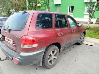 2001 Hyundai Santa Fe I, пурпурный, 280000 рублей, вид 4