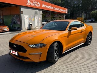 2018 Ford Mustang VI Рестайлинг, оранжевый, 2989000 рублей, вид 3