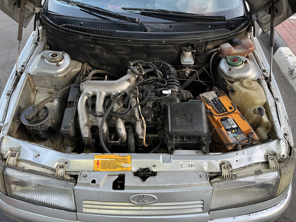 2003 Lada (ВАЗ) 2111, серебристый, 105000 рублей - вид 9