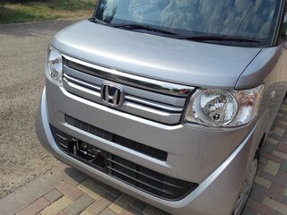 2016 Honda N-BOX I Рестайлинг, серебристый, 830000 рублей, вид 1
