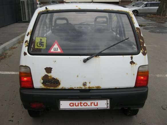 2001 Lada (ВАЗ) 1111 Ока КамАЗ, белый, 60000 рублей - вид 11