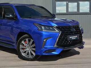 2016 Lexus LX 570 III Рестайлинг 2, синий, 6979888 рублей, вид 5