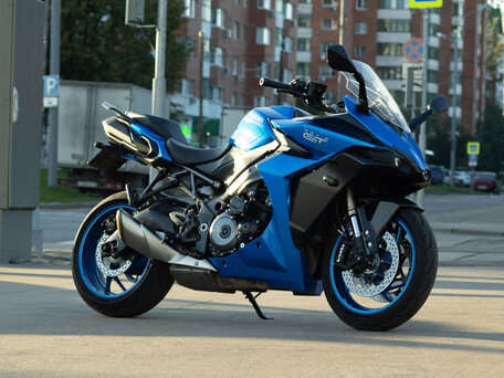 2022 Suzuki GSX-S 1000 GT, голубой, 1145000 рублей, вид 5
