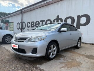 2011 Toyota Corolla X (E140, E150) Рестайлинг, серебристый, 720000 рублей, вид 1
